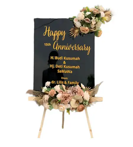 Papan Bunga Akrilik Sagulung